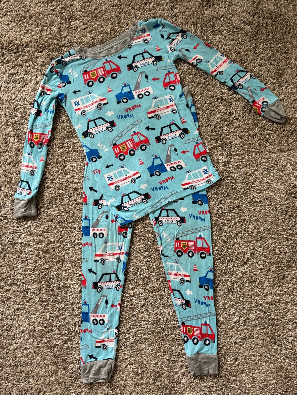 Little Sleepies To The Rescue two-piece pajama set, 4T